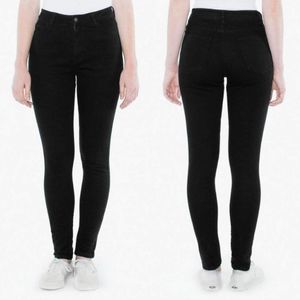 American Apparel The Pencil Jean Black High Rise